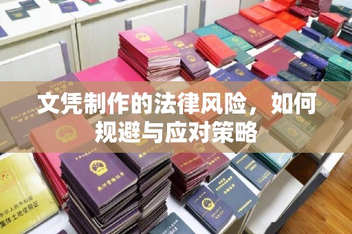 班玛文凭制作的法律风险，如何规避与应对策略