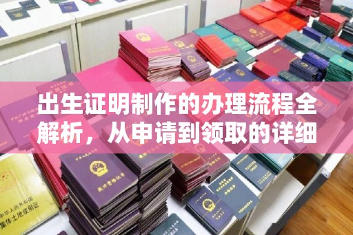 班玛出生证明制作的办理流程全解析，从申请到领取的详细指南